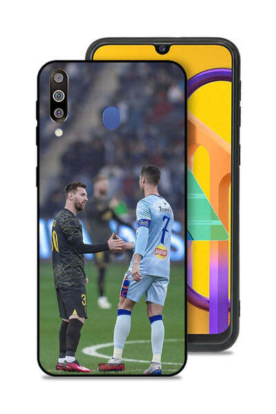 Tolwak غطاء حماية لهاتف سامسونج جالاكسي M30 ميسي ورونالدو