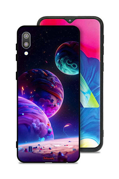 Tolwak غطاء حماية لهاتف سامسونج جالاكسي M10 بنمط كوكبي