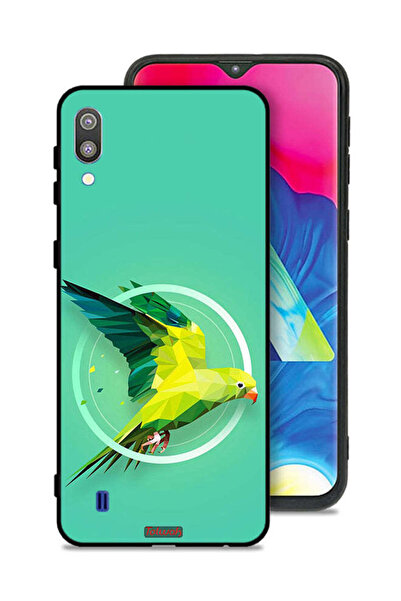 Tolwak غطاء حماية لهاتف سامسونج جالاكسي M10 بتصميم ببغاء تجريدي