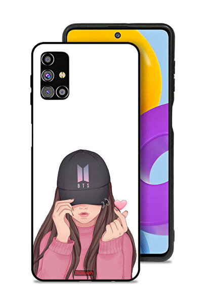 Tolwak غطاء حماية لهاتف Samsung Galaxy M31s، فتاة تلتقط الصور