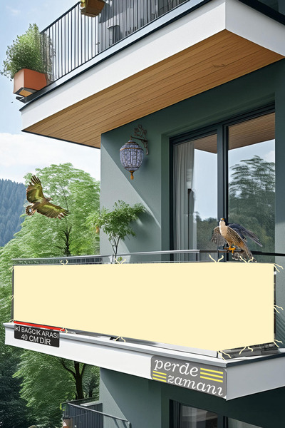 ViVeri Balkon Demiri Perdesi Korkuluk Perdesi Her Ölçüde Boy X En