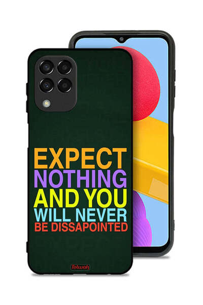 Tolwak Samsung Galaxy M33 Protective Case Cover Expect Nothing And You Will N...