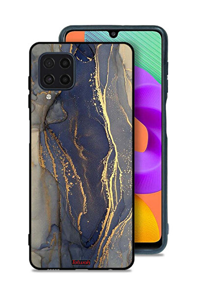 Tolwak غطاء حماية لهاتف سامسونج جالاكسي M32 4G بنمط رخامي لامع