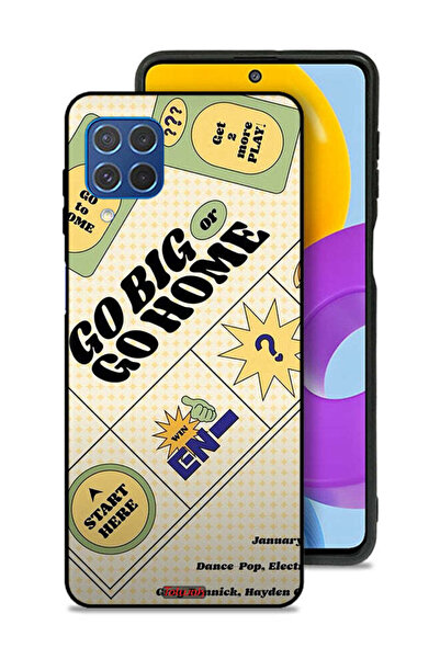 Tolwak Samsung Galaxy F62 Protective Case Cover Go Big Or Go Home