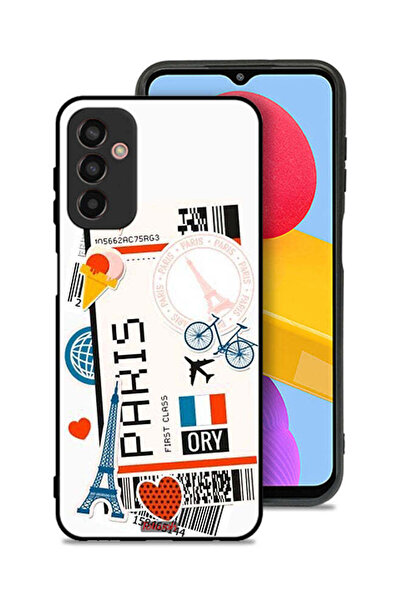 Tolwak غطاء حماية لهاتف سامسونج جالاكسي F23 - ملصق باريس