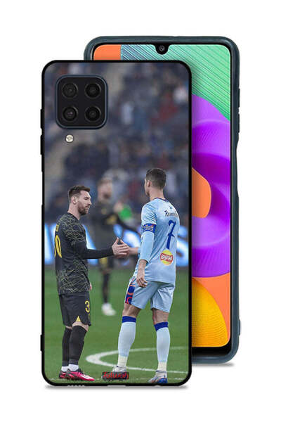 Tolwak غطاء حماية لهاتف سامسونج جالكسي M22 ميسي ورونالدو