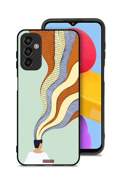 Tolwak غطاء حماية لهاتف Samsung Galaxy F23 - تصميم فني مع رسومات Data In Mind