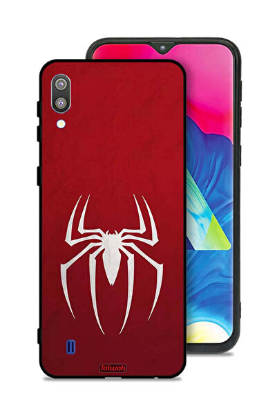 Tolwak Samsung Galaxy M10 Protective Case Cover Spider Icon
