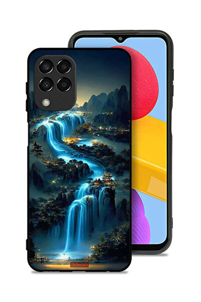 Tolwak غطاء حماية لهاتف سامسونج جالاكسي M33 بتصميم شلال