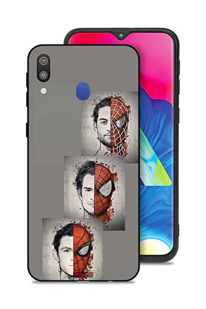 Tolwak غطاء حماية لهاتف سامسونج جالكسي M20 برسومات سبايدر مان