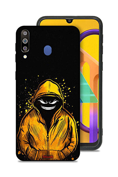 Tolwak غطاء حماية لهاتف سامسونج جالاكسي M30 بتصميم مارشميلو بوي آرت