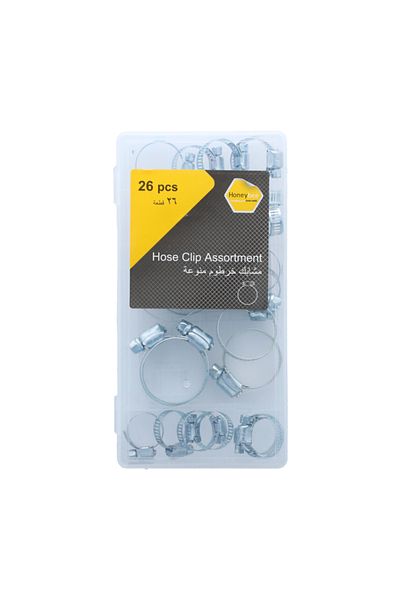 HONEYBEE 26-Piece Hose Clip Set