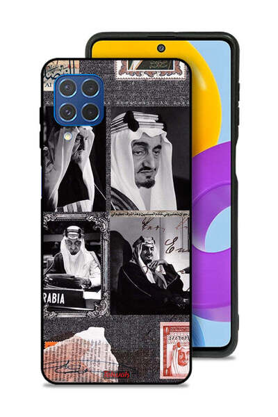 Tolwak غطاء حماية لهاتف سامسونج جالاكسي F62، ملصق الملك فيصل العتيق