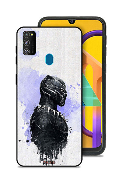 Tolwak Samsung Galaxy M30s Protective Case Cover Black Panther
