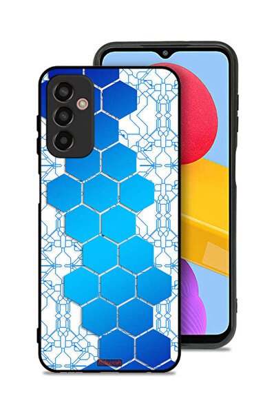 Tolwak غطاء حماية لهاتف سامسونج جالاكسي F23 بأيقونات سداسية الشكل على شكل خلي...