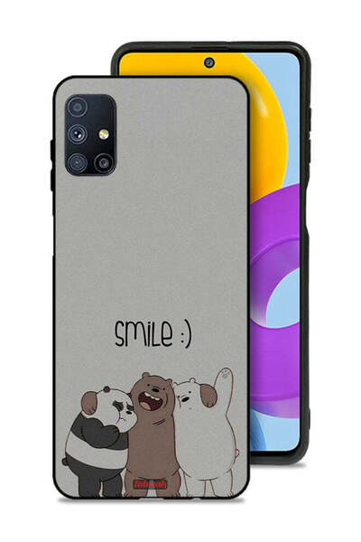 Tolwak Samsung Galaxy M51 Protective Case Cover Friends Smile
