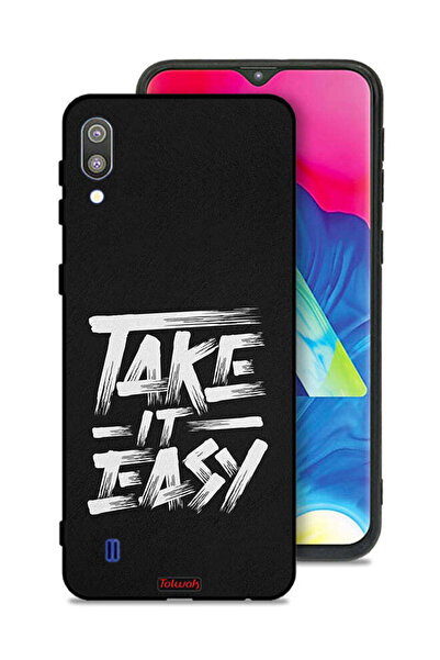 Tolwak غطاء حماية لهاتف Samsung Galaxy M10 - Take It Easy
