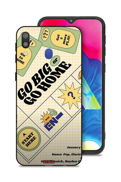 Tolwak Samsung Galaxy M20 Protective Case Cover Go Big Or Go Home