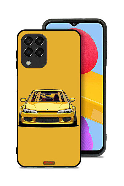 Tolwak Samsung Galaxy M33 Protective Case Cover Car Art