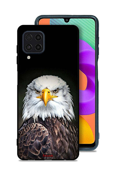 Tolwak Samsung Galaxy M32 4G Protective Case Cover Eagle