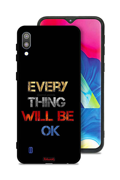 Tolwak غطاء حماية لهاتف Samsung Galaxy M10 كل شيء سيكون على ما يرام
