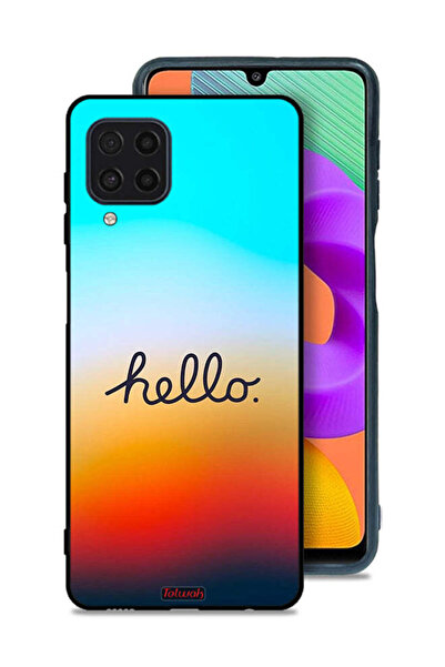 Tolwak Samsung Galaxy M32 4G Protective Case Cover Hello