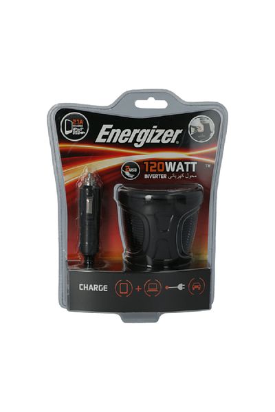 Energizer 120W Power Inverter Black