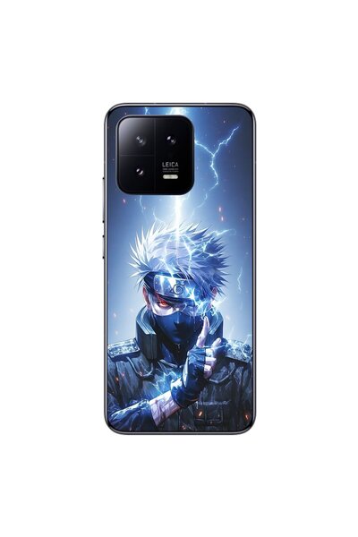 Dali Design حافظة شفافة متوافقة مع هاتف Xiaomi Mi 13 Pro بتصميم ناروتو كاكاشي