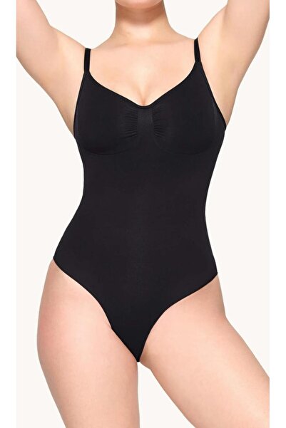 Meralles Snap Fastener Bodysuit Bodysuit Body Shaper Slimming Tightening Reco...