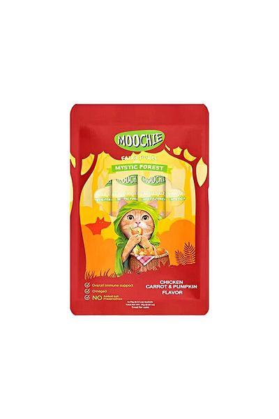 Mochi Chicken, Carrot & Pumpkin Flavor Cat Treat 5 Envelopes