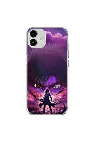 Dali Design حافظة شفافة متوافقة مع هاتف iPhone 12 بتصميم ناروتو ساسوكي