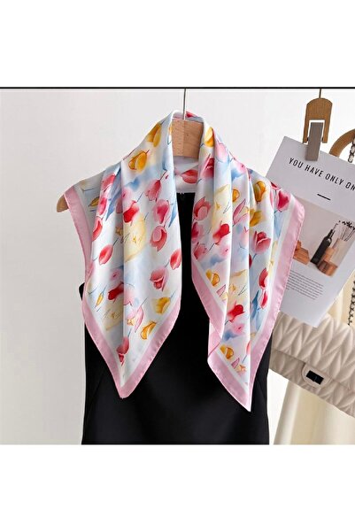 CHARMLUCKY Colorful Patterned Shal 70X70 cm