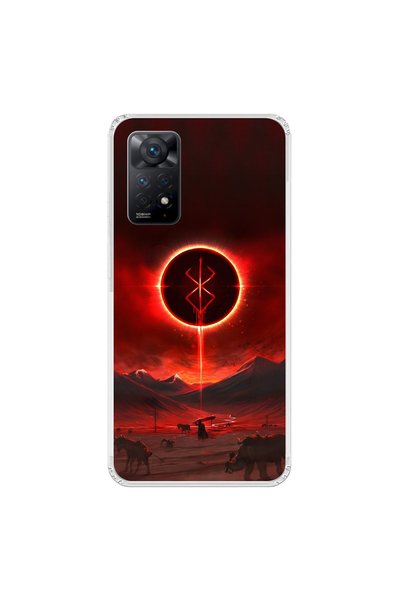 Dali Design حافظة شفافة متوافقة مع هاتف Xiaomi Redmi Note 11 Pro مع تصميم Ber...