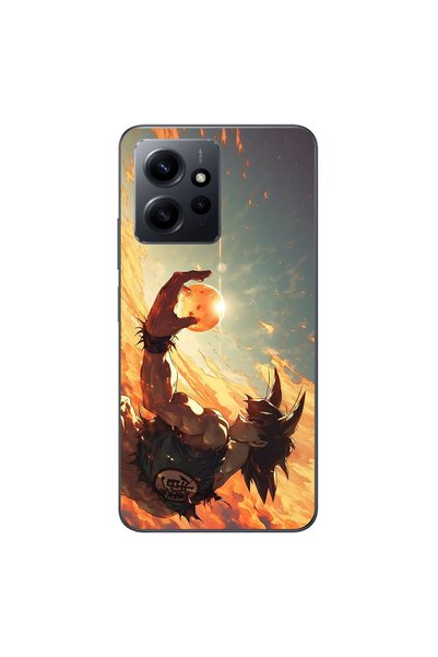 Dali Design Xiaomi Redmi Note 12 Compatible Transparent Case Dragon Ball-Z 3 ...