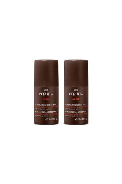 Nuxe Men's Deodorant Men 24h Nuxe Duo Pack 2x50ml, Roll-On, 50 ml + 50 ml