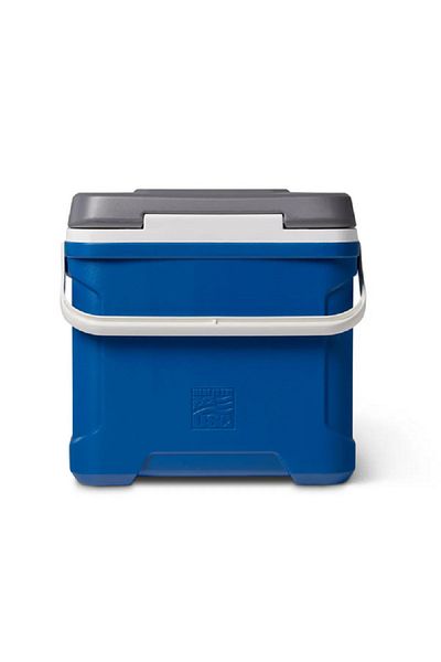 IGLOO Latitude Premium Polyurethane Ice Chest Indigo Blue and Grey 28 Liter