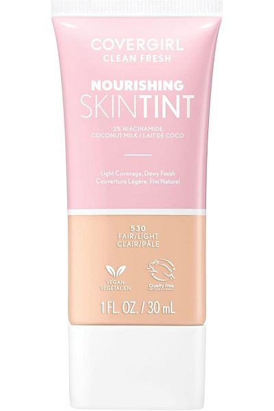 covergirl Clean Nourishing SkinTint Milk Foundation - Fair/Light, 30ml