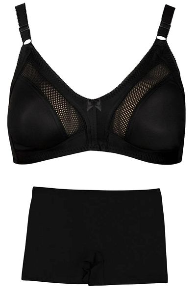 ZENCHES Set de sutien Minimizer Gatherer fără căptușeală