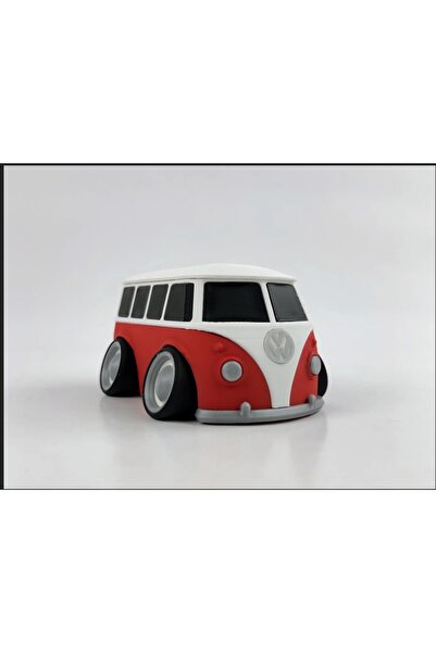 ABAS Tooned VW T1 Bus – Retro 3D Baskı Koleksiyon Modeli