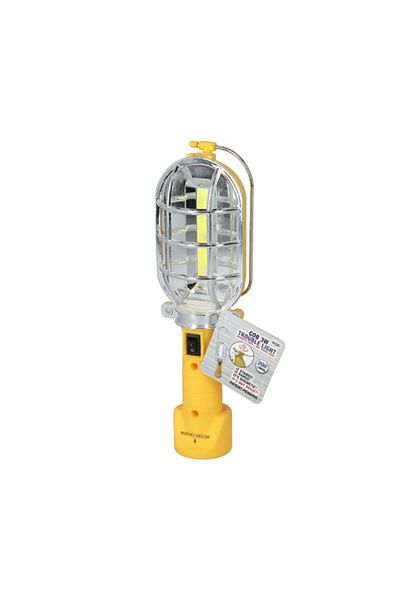 Blazing Ledz Shawshank 3W Magnetic Base Hanging Hook Rubberised Grip Cob Trouble Light Yellow