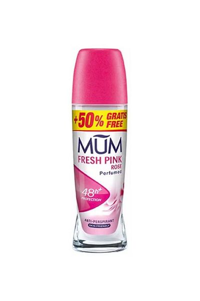 MUM Fresh Pink Rose Roll-On Deodorant 75ml