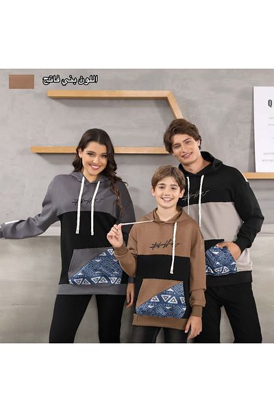 ALANAQA Unisex Oversized Hoodie Winter Pullover