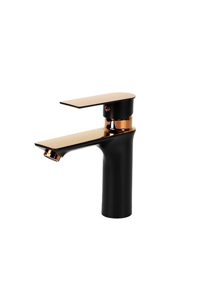 GENERAL High quality black and brass basin mixer