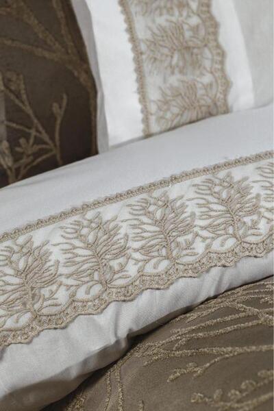 Çeyiz Diyarı Dowry Land Natural 10 Piece Dowry Set with Blanket Beige