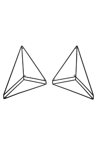 Five Simply Smart 2-Piece Twinfix Metal Wire Bracket Set Black