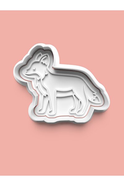 AKTASTORE قالب كوكي فوكس وقالب لب السكر