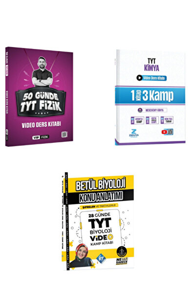 Garantör Akademi 2026 vip fizik meschemy kimya ve betül biyoloji video ders kampı