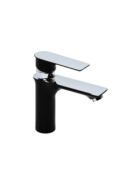GENERAL High quality black and chrome basin mixer