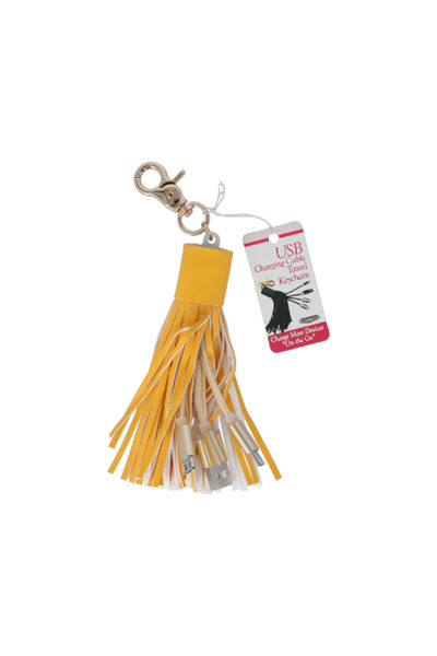 Blazing Ledz كابل شحن USB صغير من النوع C مع سلسلة مفاتيح بألوان متنوعة