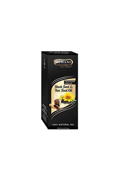 HEMANI Herbal Black Seeds & Flax Seeds Oil 125ml